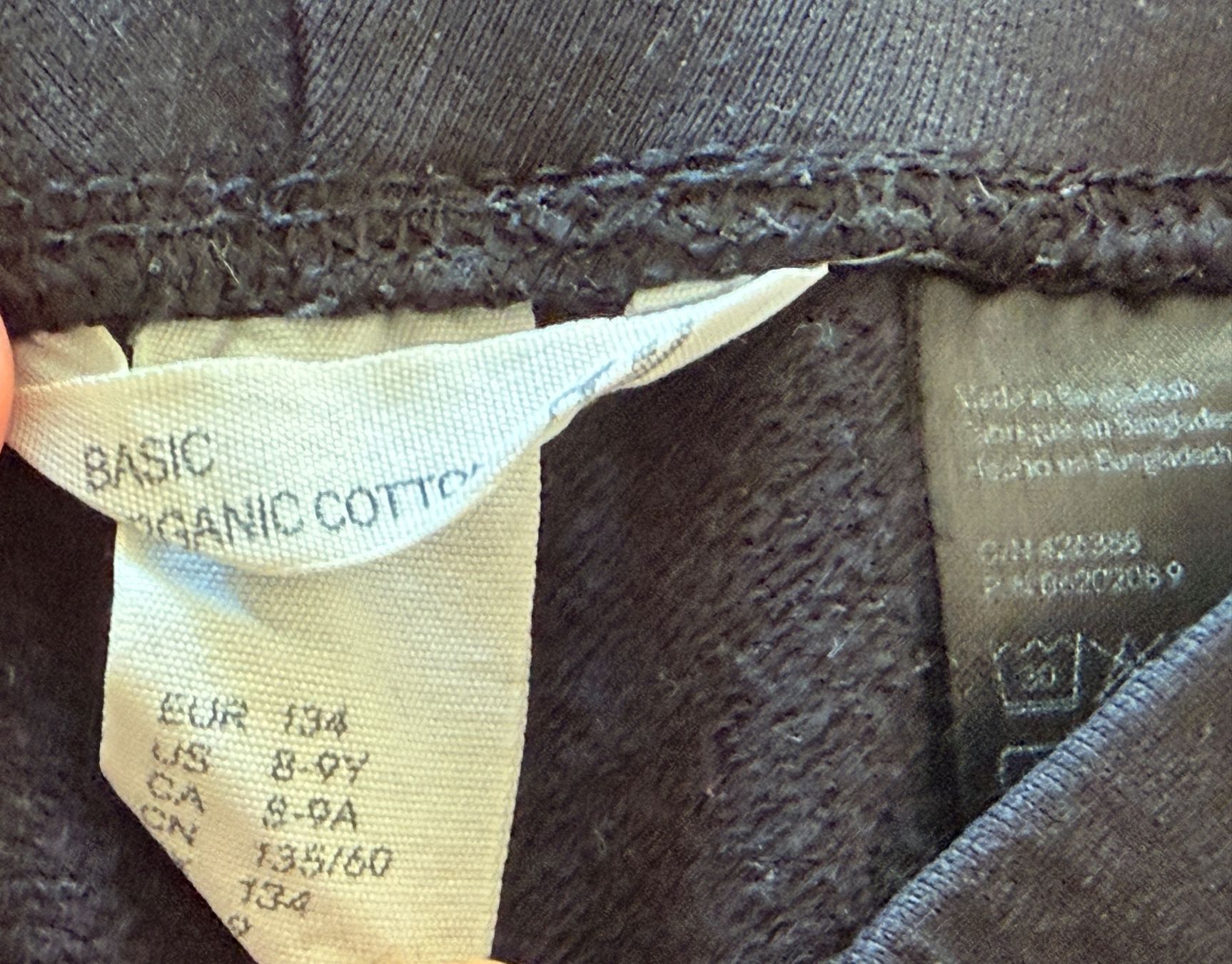 Collant & Leggings: 2 Leggins Gr 134 schwarz – Usato da Cham venduto da CarmenBu 3