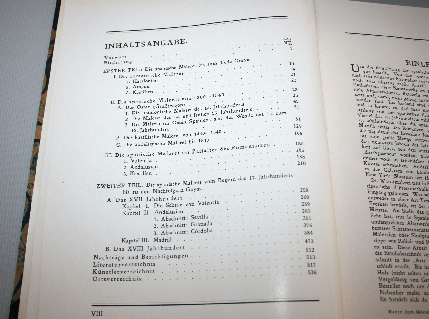 Libri: August Mayer: Geschichte der Spanischen Malerei, 1922 – Usato da Schaffhausen venduto da Kartenprofi 1