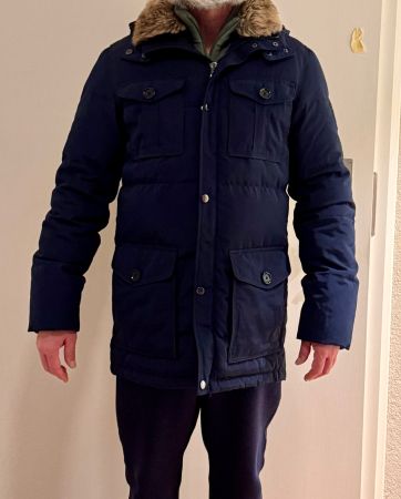 TOMMY HILFIGER, Winterjacke, royalblue, Grösse XL