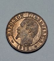 Pièce Napoléon III Empereur Un Centime 1853 K top