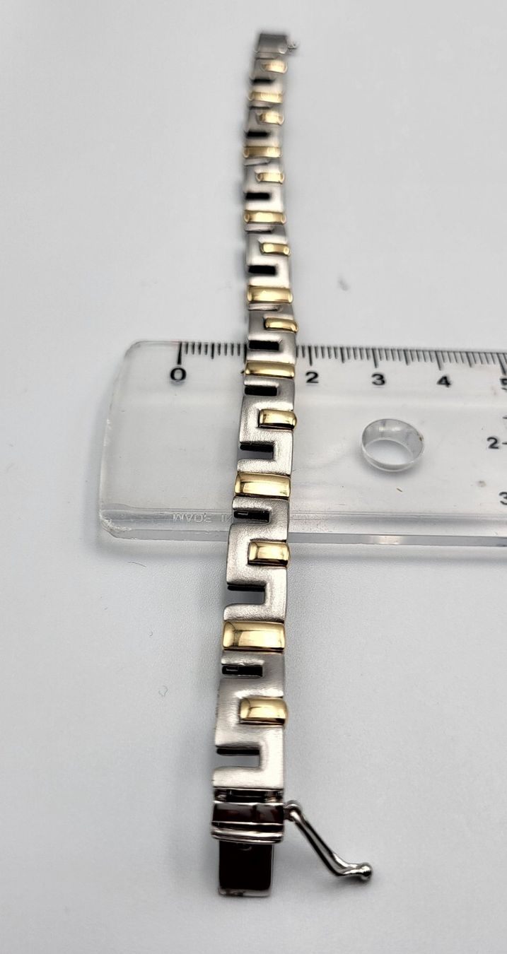 Bracciali & Braccialetti: Gold 585 Massiv Bicolour Armand – Usato da Wald ZH venduto da Aniade 4