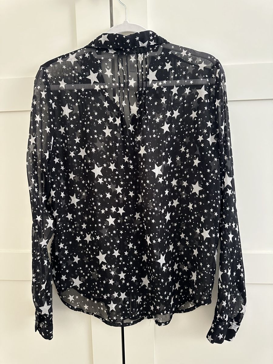 Only Blusen: Bluse mit Sternenprint – Gebraucht aus Zürich von tmarina 2