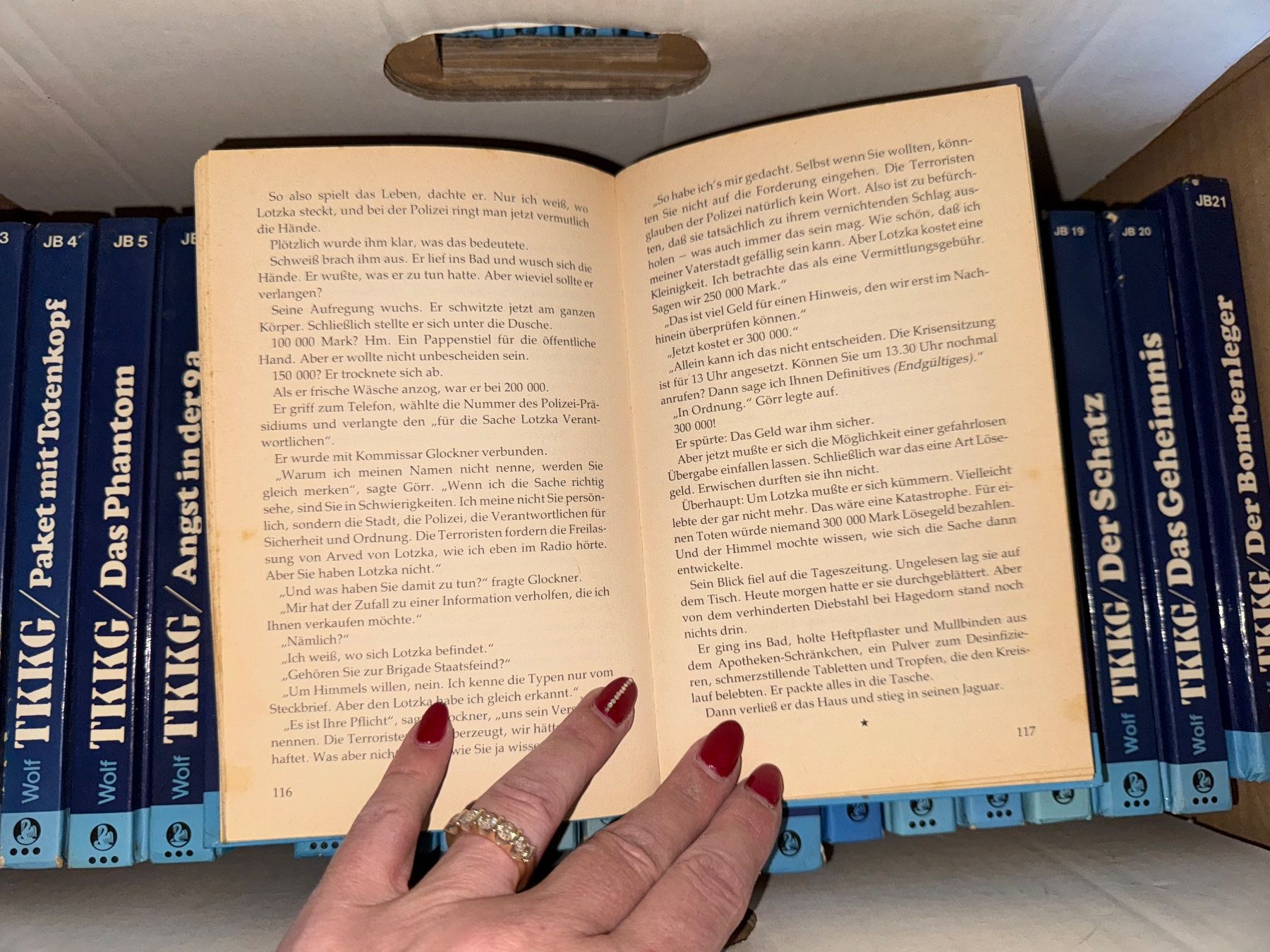 Libri: 34 Ein Fall für TTKG Bücher – Usato da Grosswangen venduto da Kleine.Knoepfe 9