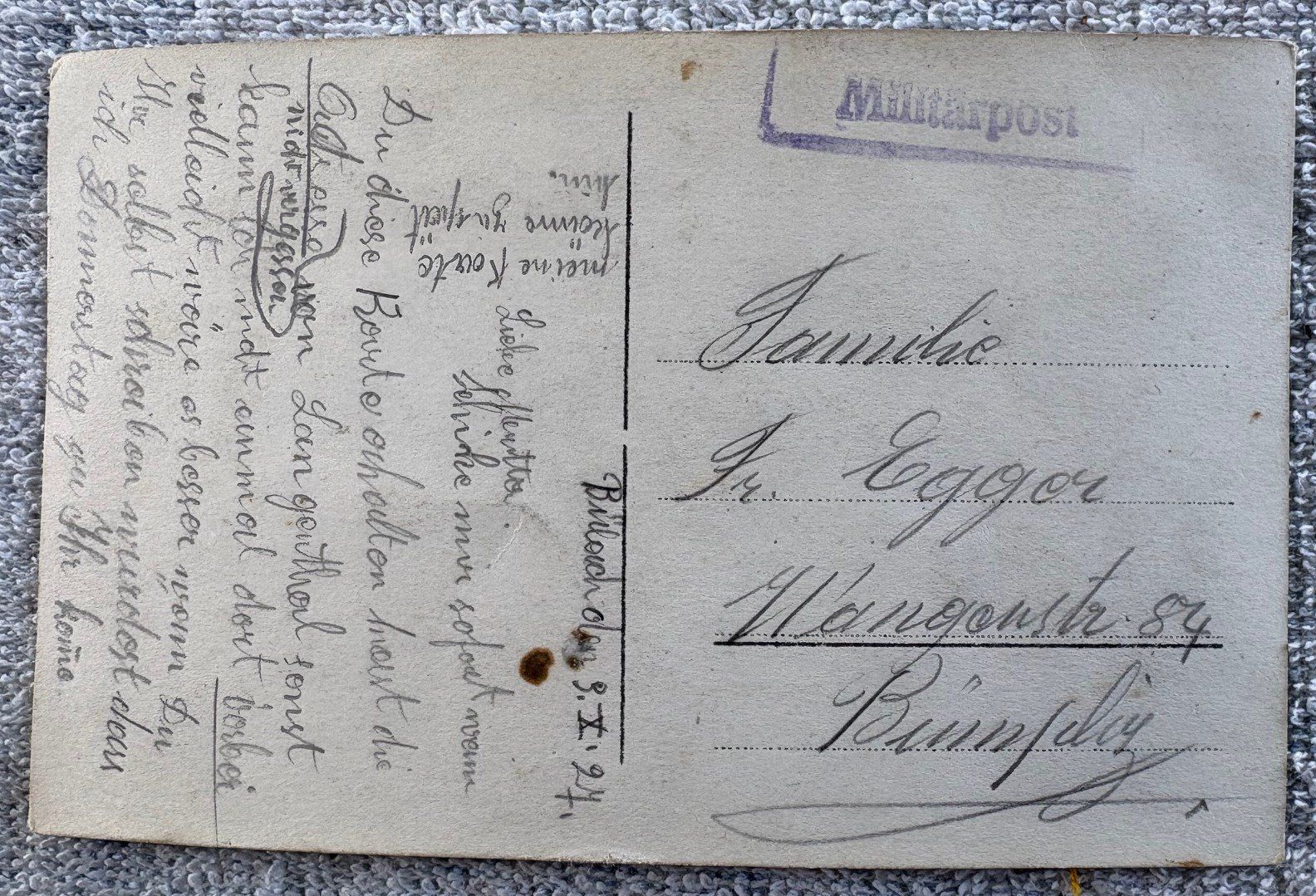 Cartoline postali: ANSICHTSKARTE ARMEE KANONE – Usato da Ostermundigen venduto da wini63 1