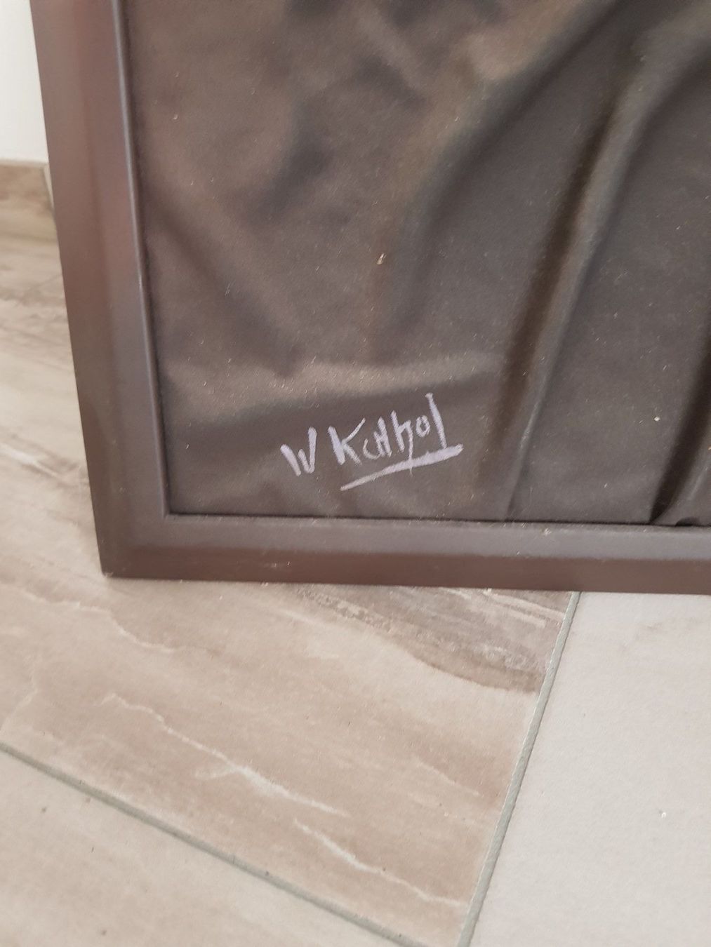 Leinwände & Keilrahmen: Tableau buste nu original 3D relief Pièce unique signée – Gebraucht aus Attalens von Chriss1616 1