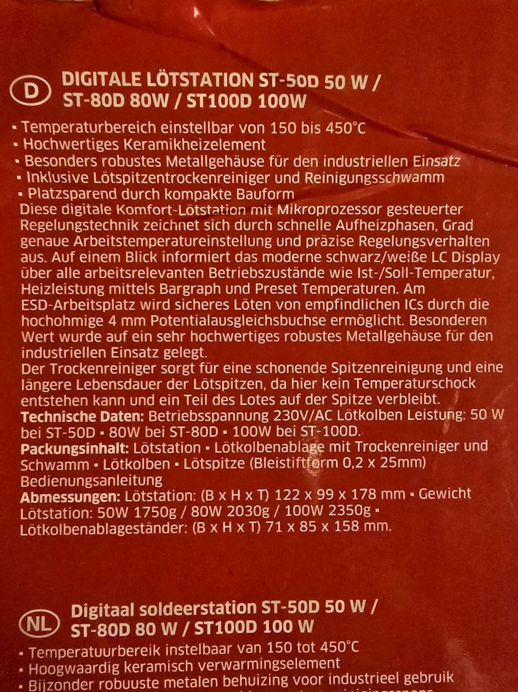 Tutti gli attrezzi: Lötstation – Usato da Zollikofen venduto da Forest_Corner_40 4