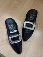 Roger Vivier Black Embellish Shoes
