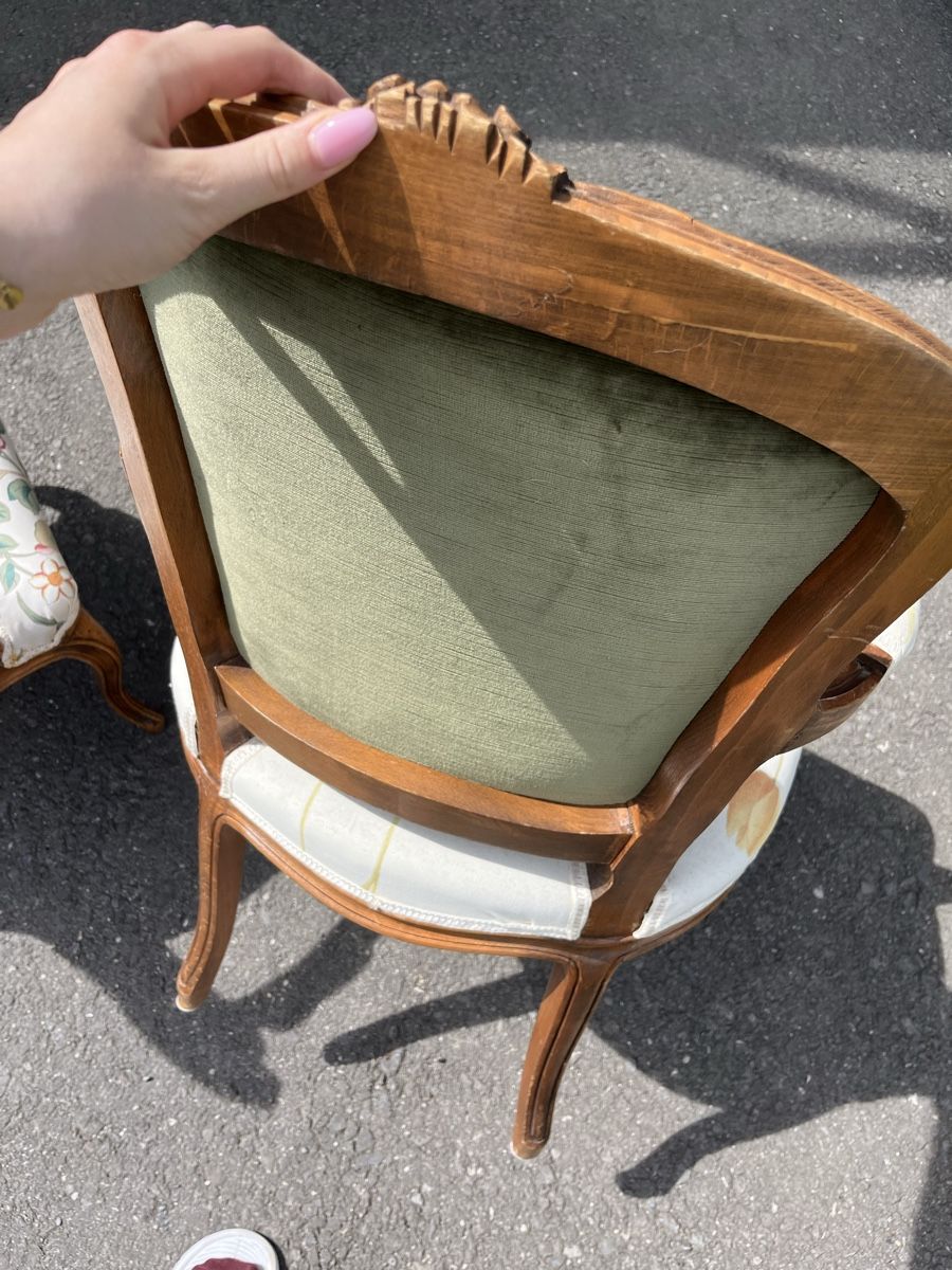 Poltrone: Fauteuils à fleurs – Usato da Puidoux venduto da Amelie.Wytt 6
