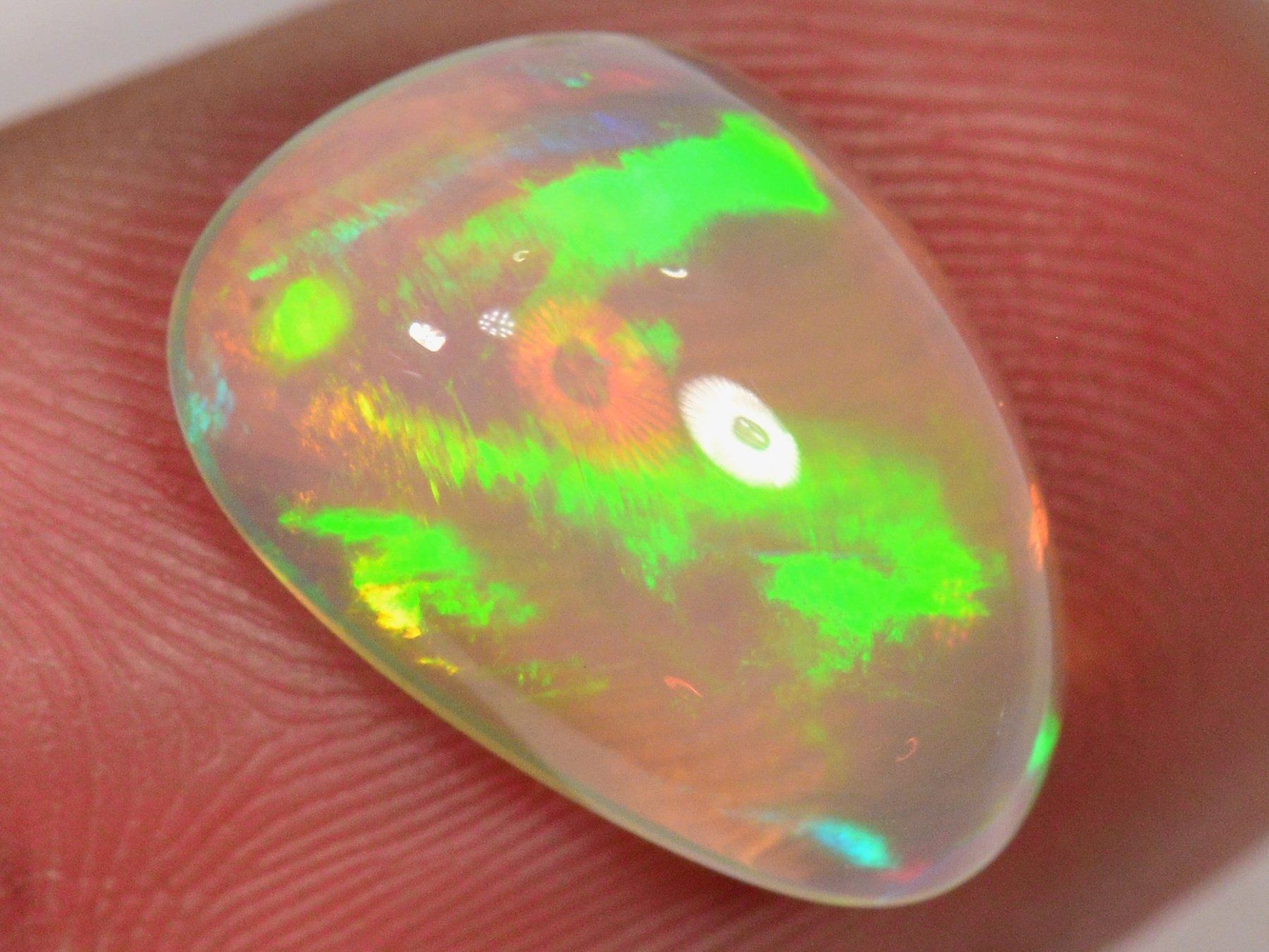 Edelsteine: 4.7 Karat -Transparenter Äthiopischer Welo Opal – Neu (gemäss Beschreibung) aus Rüti ZH von DeinOpal