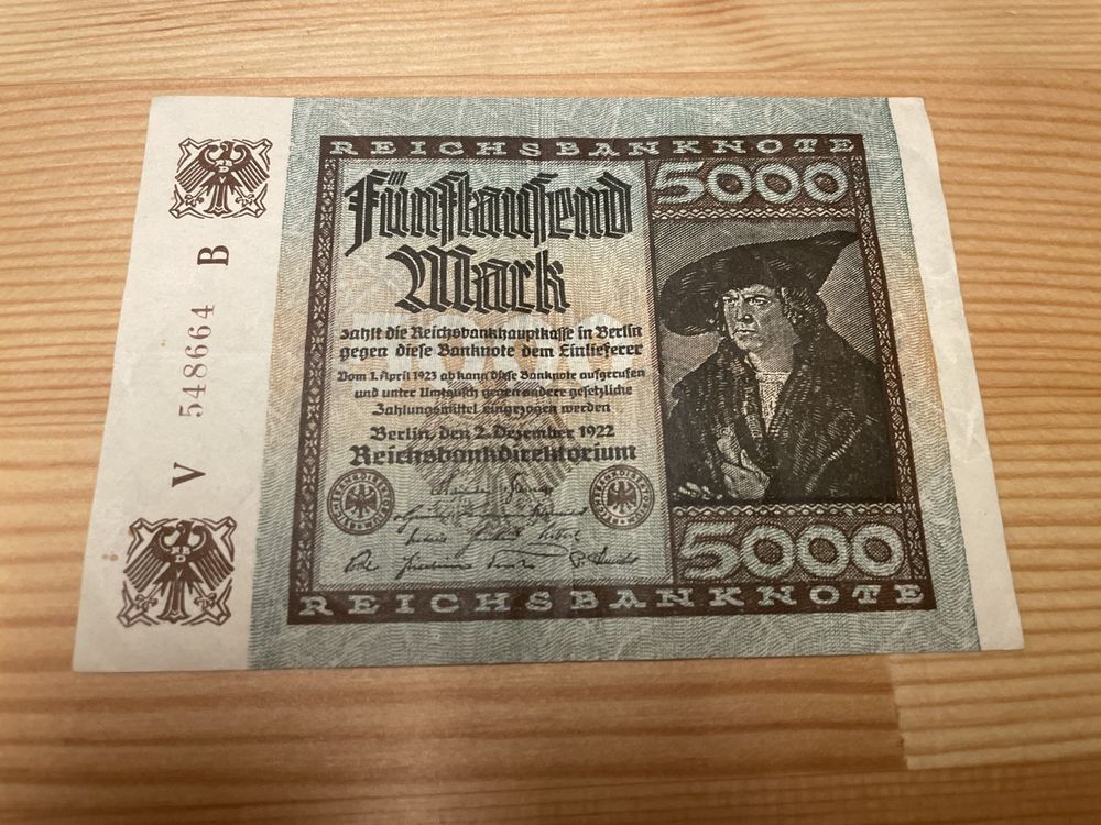 Billet Allemagne 1910 (1) pick 44a occasion Very Fine