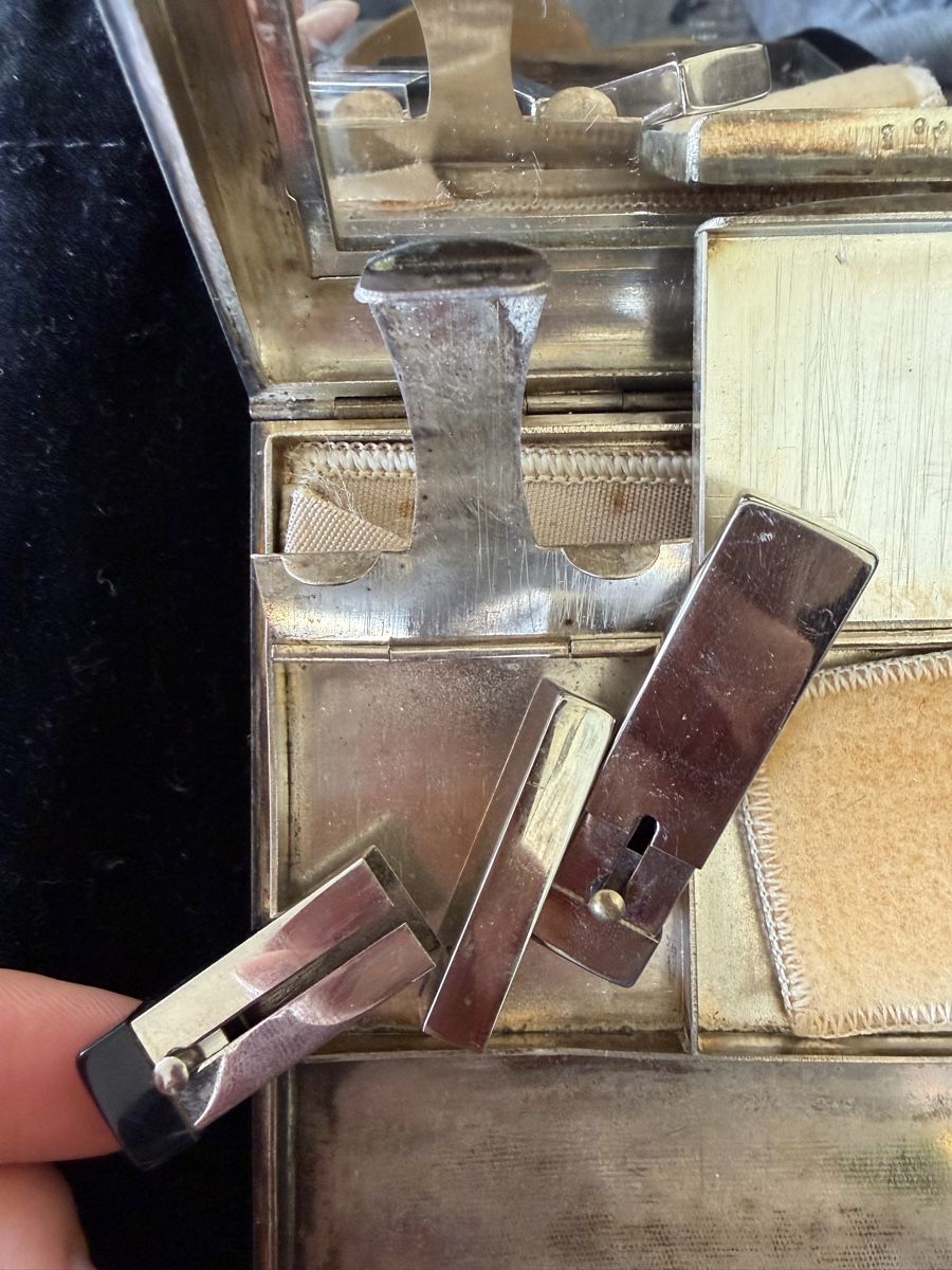 Make-up: Art Deco Kosmetikdose/zigarettenetui – Usato da Basel venduto da ew1_rp7f 3