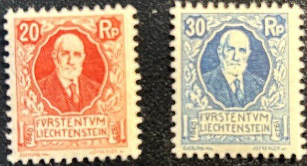 Tous les timbres: Fürstentum Liechtenstein – Neuf (Voir description) à Nidau par sch_l8zp
