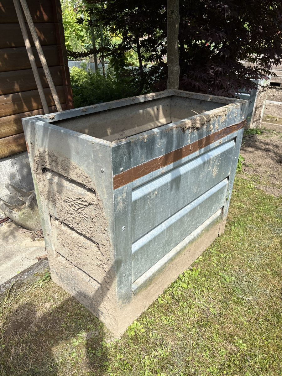Box contenitori: Galvanized metal raised garden beds used condition – Usato da Steinhausen venduto da lou_k5sx