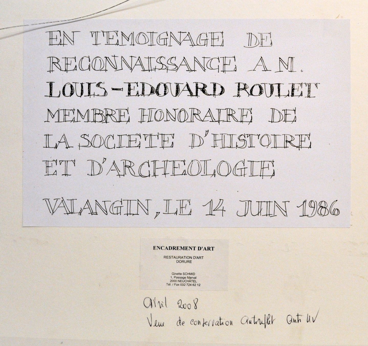 Tableaux: Tableau 71/100 signé Marcel North – D'occasion à Neuchâtel par Neuchatel 9