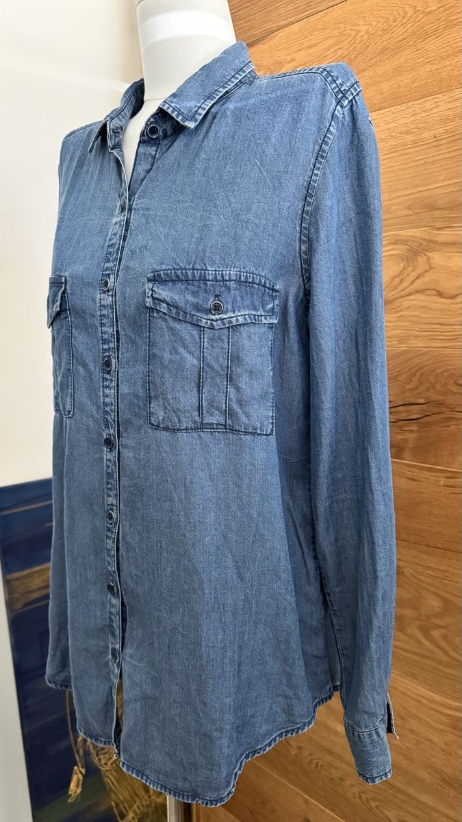 Blusen: Denimhemd blau  – Gebraucht aus Mörigen von TimelessFinds 1