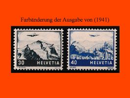 "Flugpost F43 - F44" (1948)