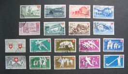 PP 1947 - 1951 4 Sätze gestempelt, Lot 2