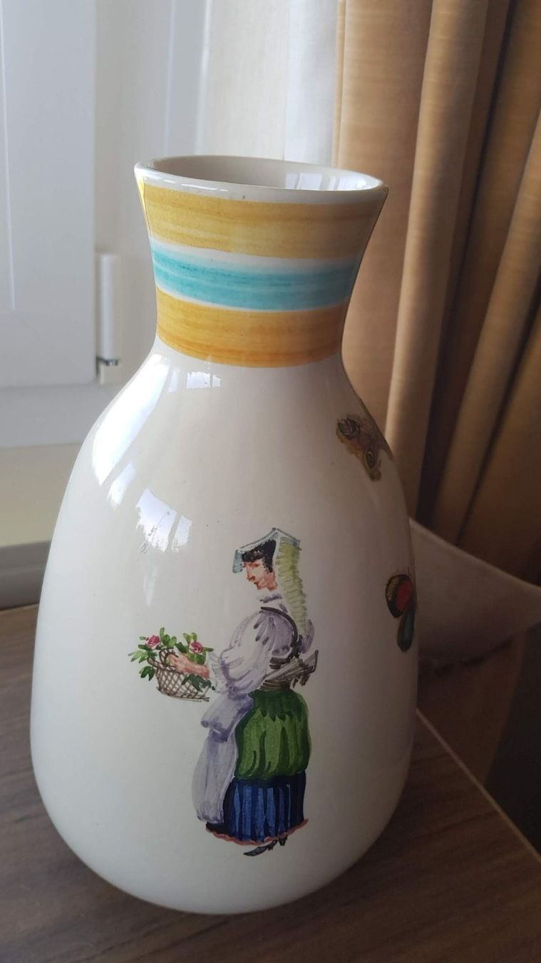 Vasi & Recipienti: Vase Majolika Ferlano 1950er – Usato da Mörschwil venduto da wunderkiste44 5
