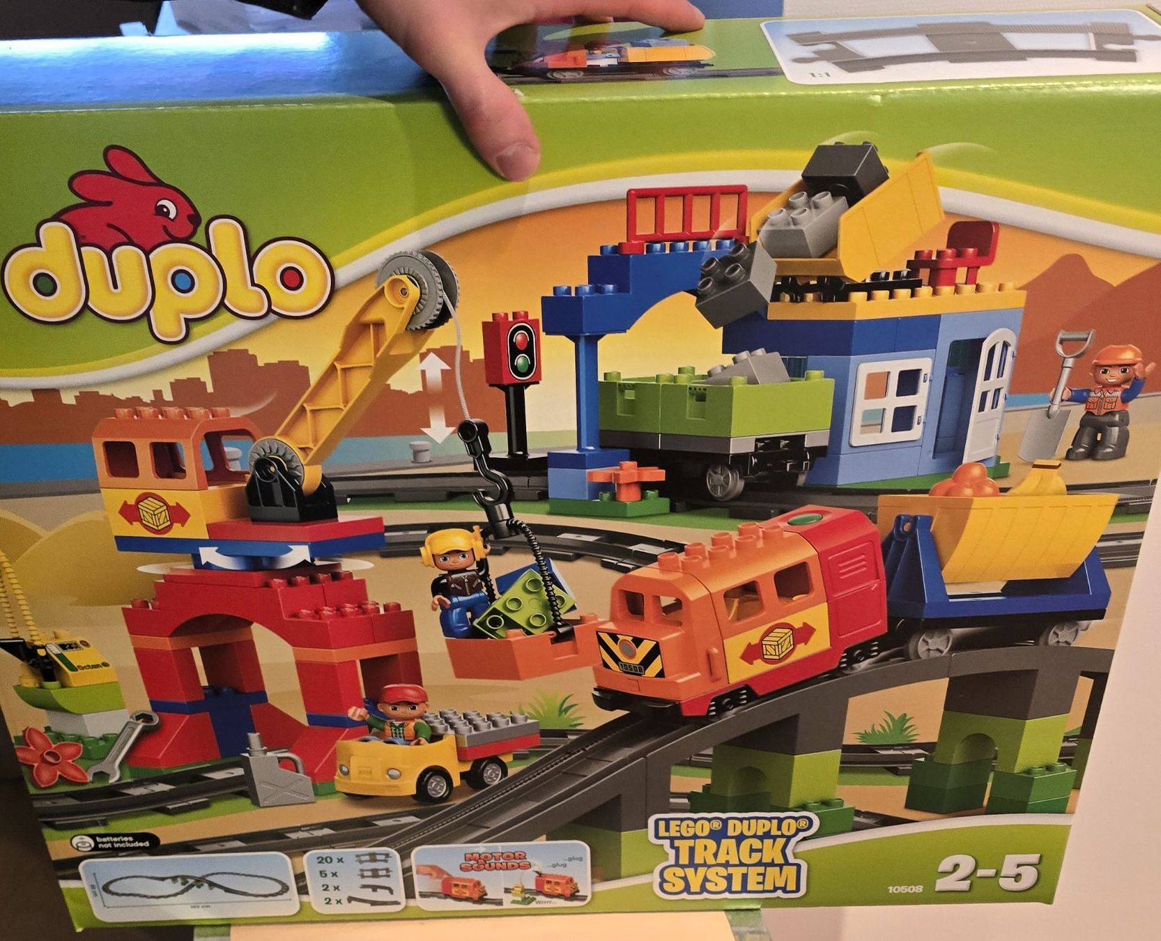 Lego Kit di costruzioni: LEGO Duplo 10508 Eisenbahn Super Set – Nuovo e nell'imballaggio originale da Winterthur venduto da Versus0 1