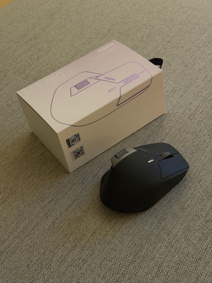 Rapoo Maus: Rapoo MT760 Bluetooth Maus – Gebraucht aus Steffisburg von Octabrain