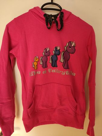 Kapuzenpullover pink Gr.XS