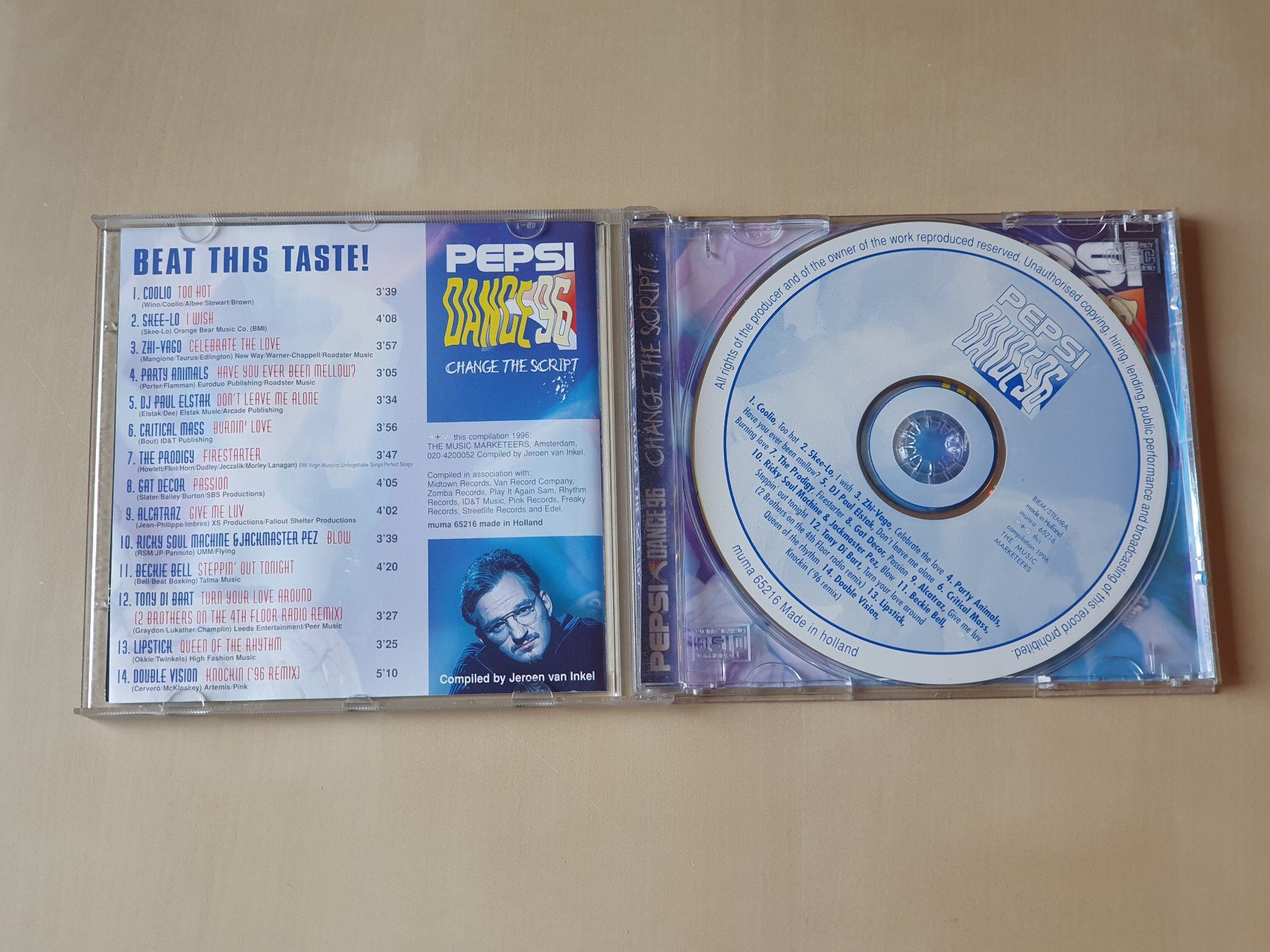 CDs: Pepsi Dance 96 – Gebraucht aus Stansstad von collectorsshop 2