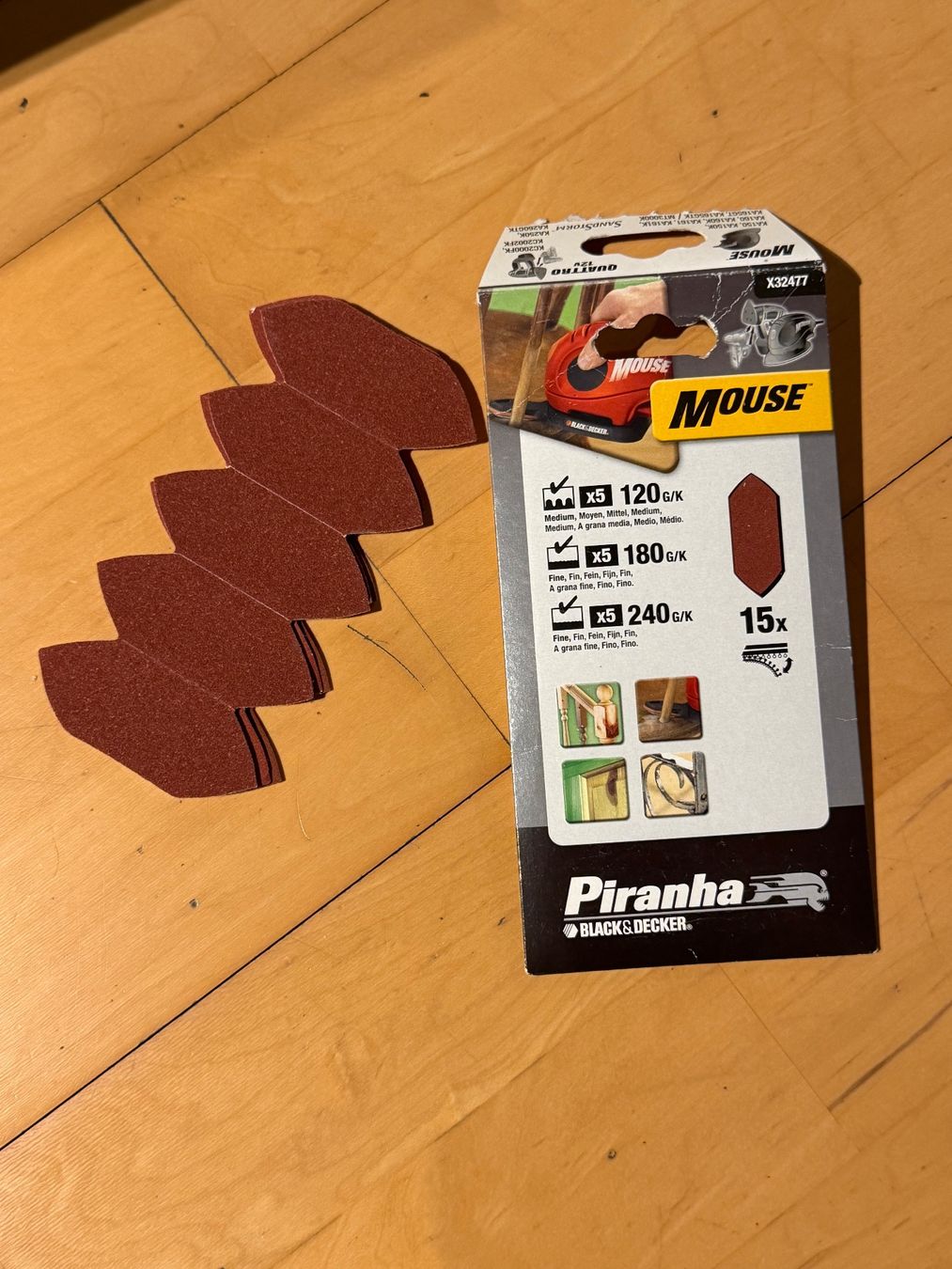 Schleifen & Polieren: Black & Decker Mouse Schleifpapier Set, neu – Neu (gemäss Beschreibung) aus Wattwil von edel88 1