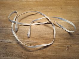 Ethernet LAN Kabel weiss 1Meter