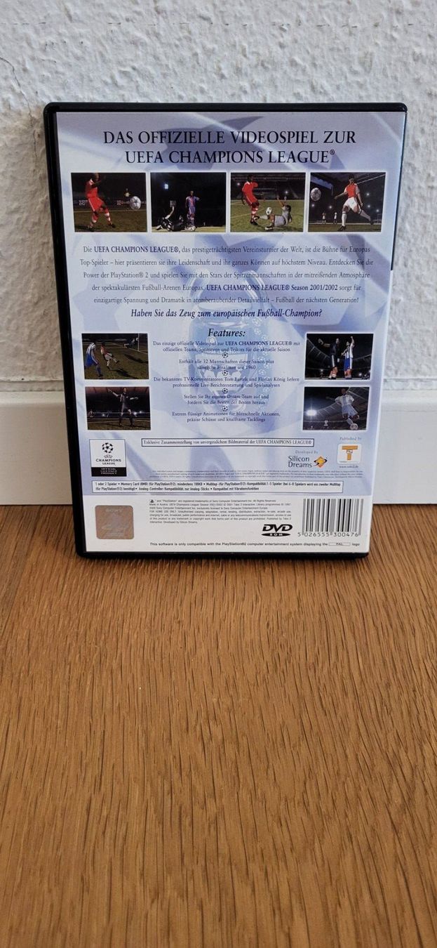Sony Giochi: PS2 - UEFA Champions League 2001/2002 – Usato da Münsingen venduto da DigitaleSpielecke 1