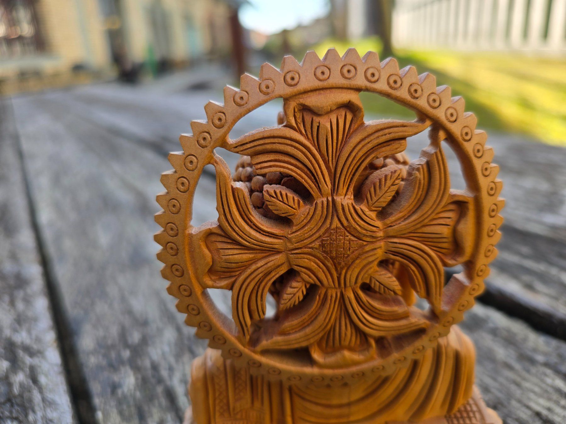 Skulpturen & Statuen: Holz: Buddha aus Indien – Neu (gemäss Beschreibung) aus Romanshorn von Rachacha 4