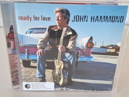 CD JOHN HAMMOND-  ready for love ( Blues-Rock )