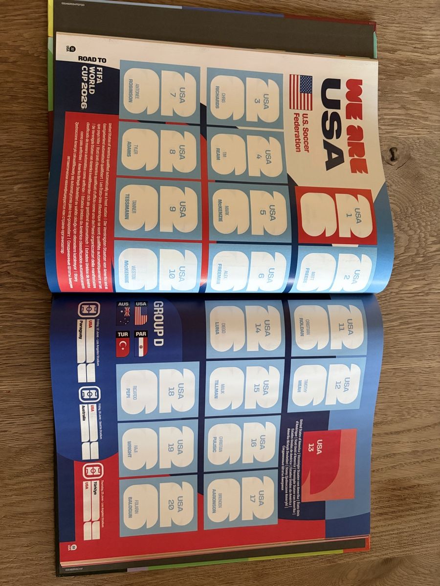 Panini Album: Panini Heft WM 2026 hardcover  – Nuovo (secondo la descrizione) da Treyvaux venduto da goali1fcea 3