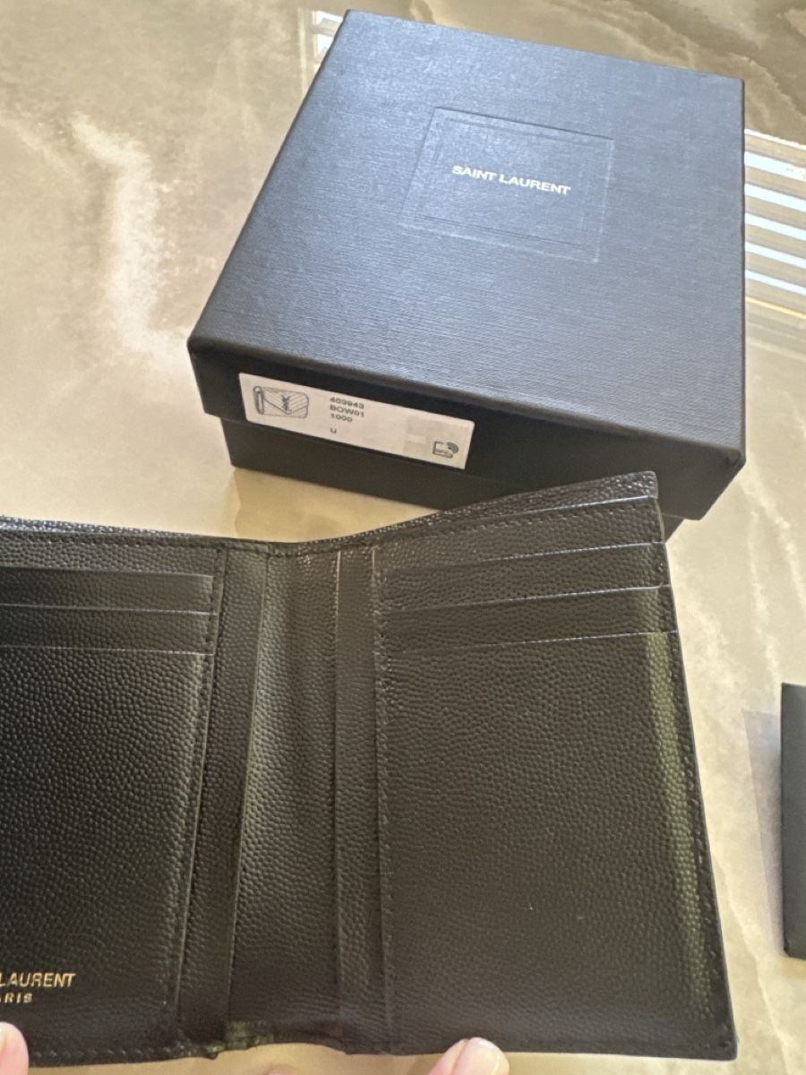 Saint Laurent Brieftaschen: Saint Laurent Portemonnaie schwarz – Gebraucht aus Eglisau von nil_wls5 2