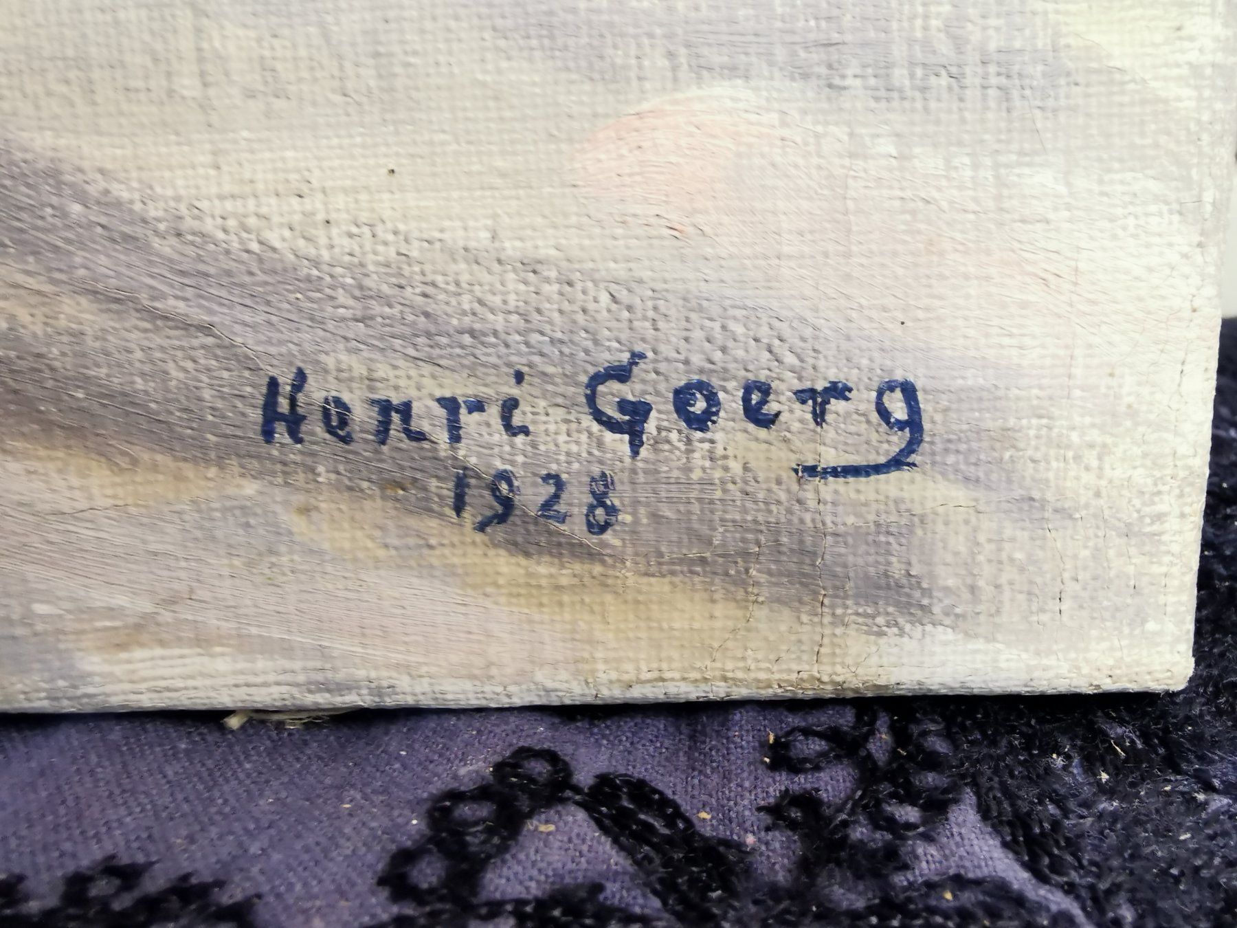 Gemälde: HENRI GOERG (1888-1971) – Gebraucht aus Genève von Qanil77 2