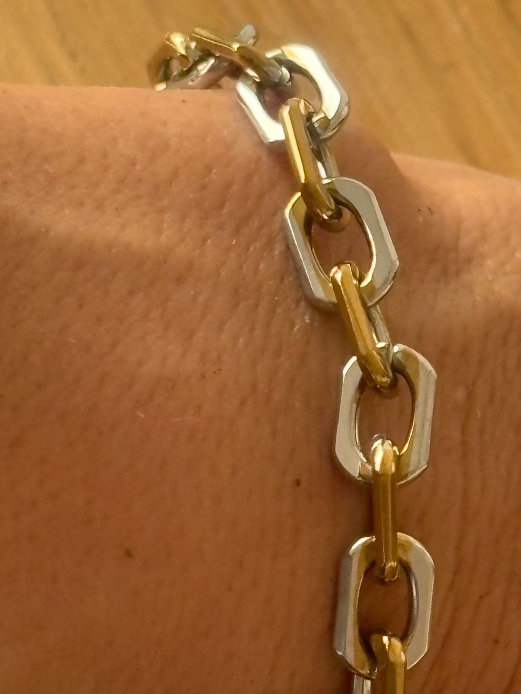 Bracciali & Braccialetti: Luxus Elegante Armband Farbe:Gold/Silber – Nuovo (secondo la descrizione) da Biel-Bienne venduto da Roserosse13 5