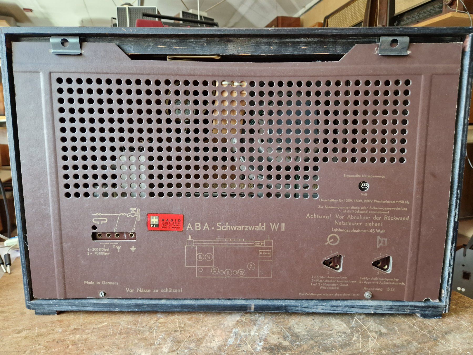 Radio: SABA Schwarzwald WII – Usato da Einsiedeln venduto da Radiofreund 1