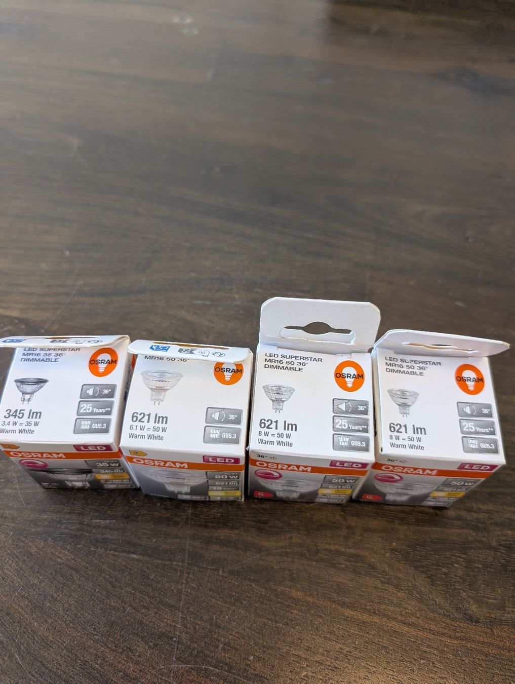 Osram Lampade: Osram LED MR16 GU5.3, 4 Stück neu – Nuovo e nell'imballaggio originale da Sursee venduto da Sen.Lu 1