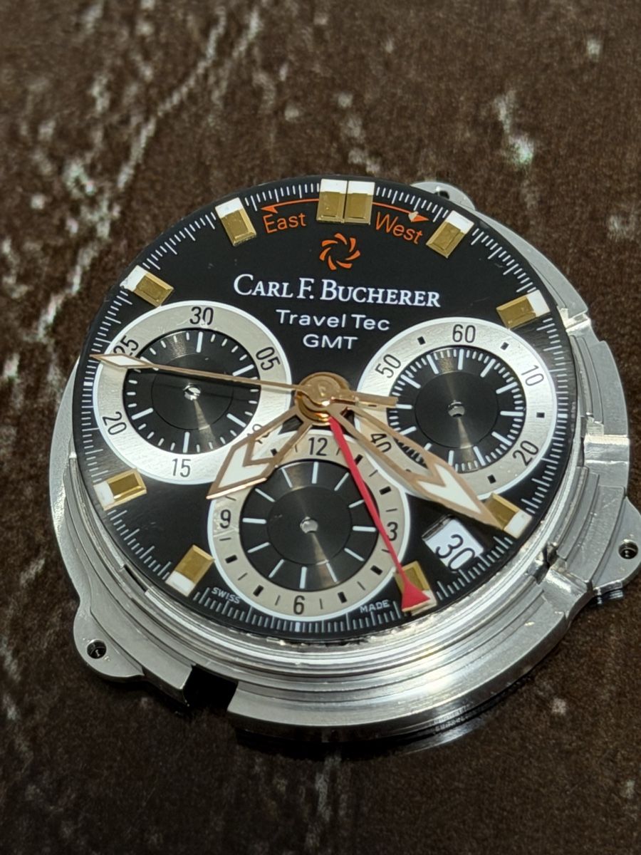 Bucherer Orologi: Mouvement GMT CFB 1901.1 – Nuovo (secondo la descrizione) da Tramelan venduto da DenisIacob