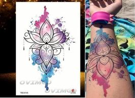 Tatouage temporaire fleur de Mandala