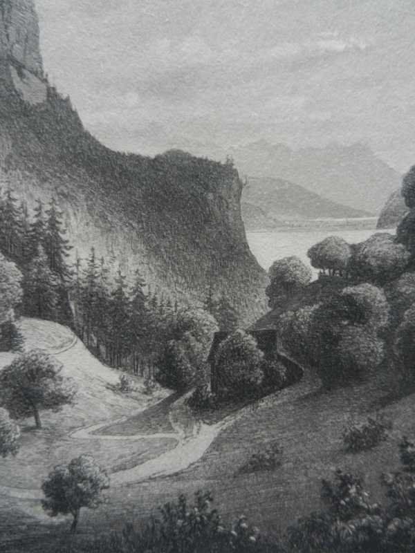 Gravures: Hotel Giessbach Brienzersee – D'occasion à Risch par Rischli15 5