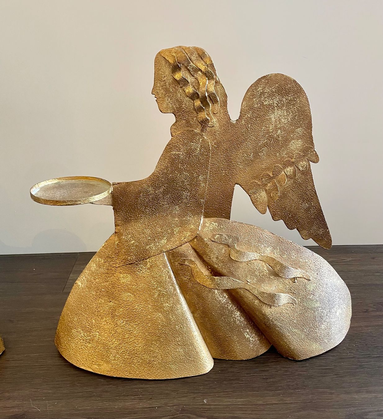 Statuette: 2er Set Engelsfiguren - 50cm hoch aus Messing – Nuovo (secondo la descrizione) da Sutz venduto da Solution 1