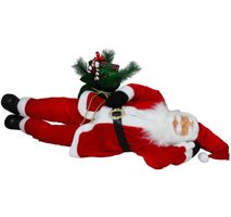 Schnarchender Weihnachtsmann 120cm gross
