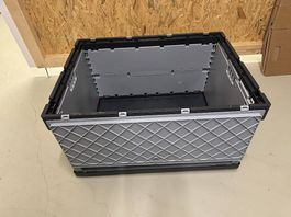 Faltboxen stapelbar mit Deckel (9 Stk.)