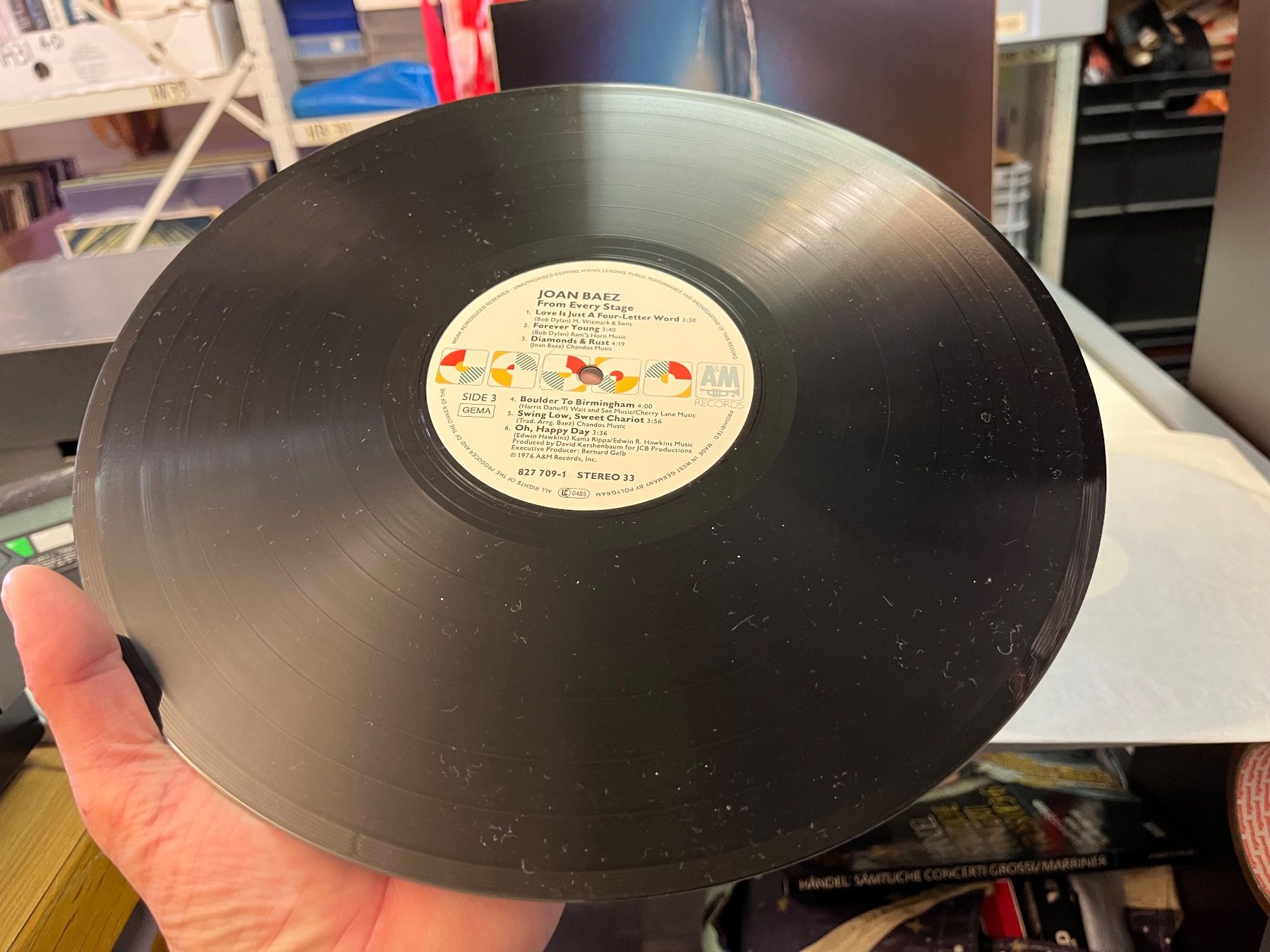 Dischi in vinile: Joan Baez - From Every Stage - XHI32 – Usato da Küsnacht ZH venduto da hardrock.earth 5