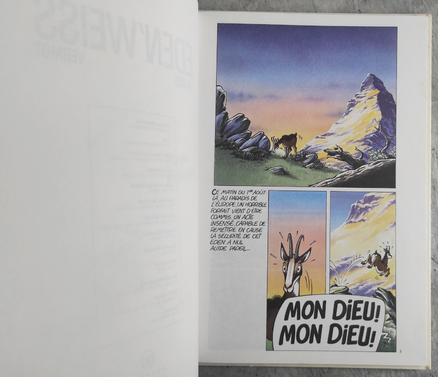 Fumetti: EDEN'WEISS  (EO) Dédicace – Usato da Biel/Bienne venduto da pijama 5
