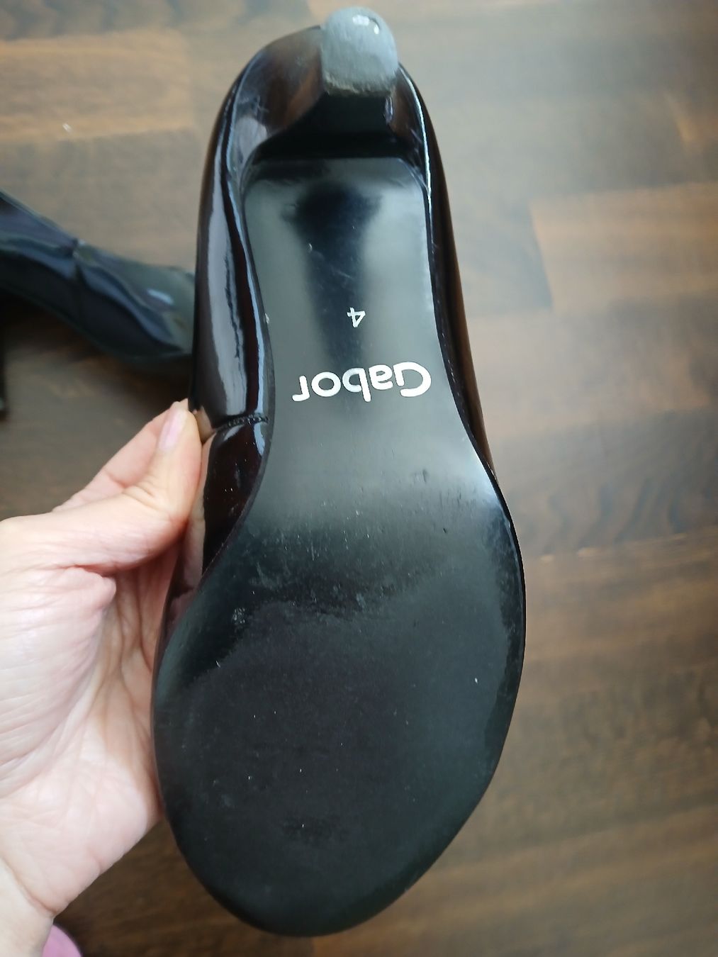 Gabor Scarpe da donna: Gabor Black Heels, Size 4, Rose Detail – Usato da Dübendorf venduto da rol_fm6d 5