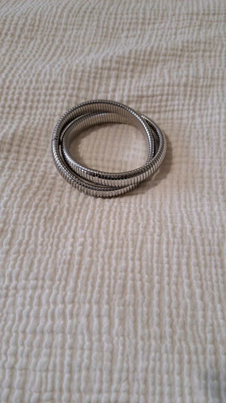 Bracciali & Braccialetti: bracelet argenté 2 tours – Nuovo (secondo la descrizione) da Chêne-Bourg venduto da n4r_7kyb