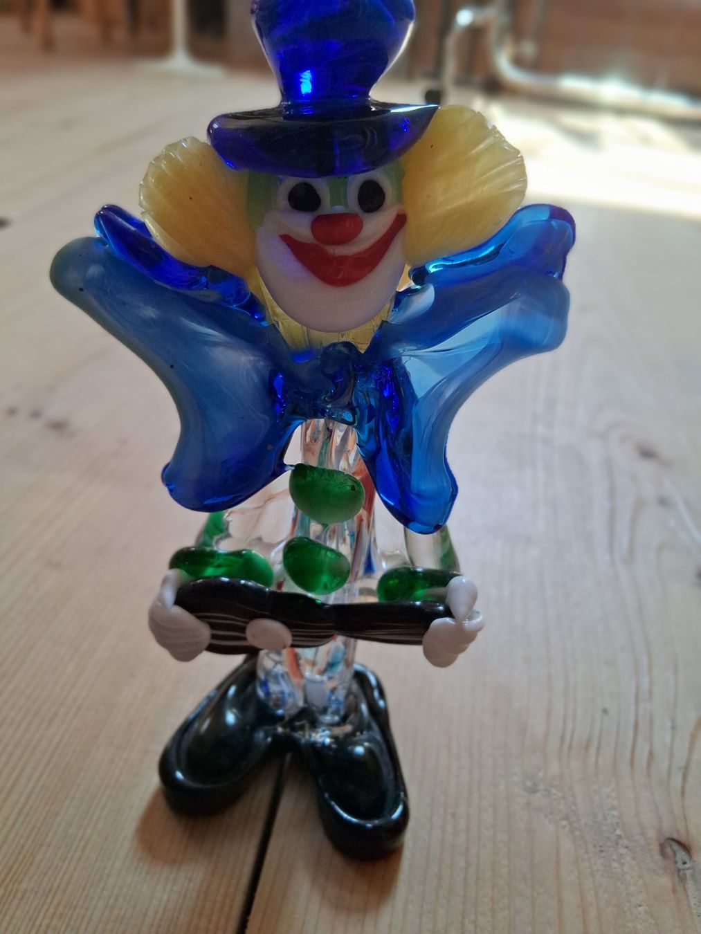 Murano Figuren: Glasfigur Clown mi Gitarre – Gebraucht aus Lengnau von robinie02