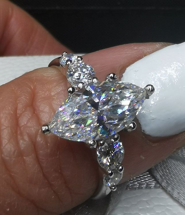 BAGUE NEUVE DE STOCK ARGENT MASSIF TAILLE 52