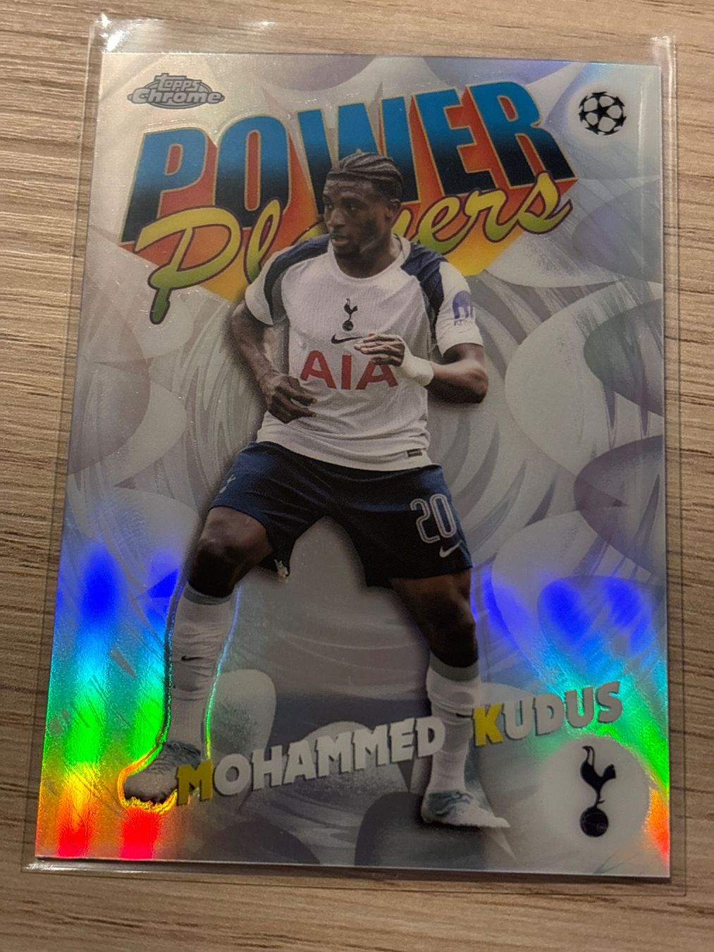 Topps Carte collezionabili: Topps Chrome UCC 25/26 Mohammed Kudus Power Players Insert – Nuovo (secondo la descrizione) da Zürich venduto da BVBWINNER